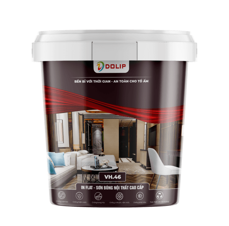 Sơn bóng nội thất cao cấp - IN Flat