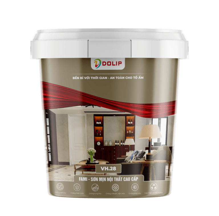 Sơn mịn nội thất cao cấp - Fami