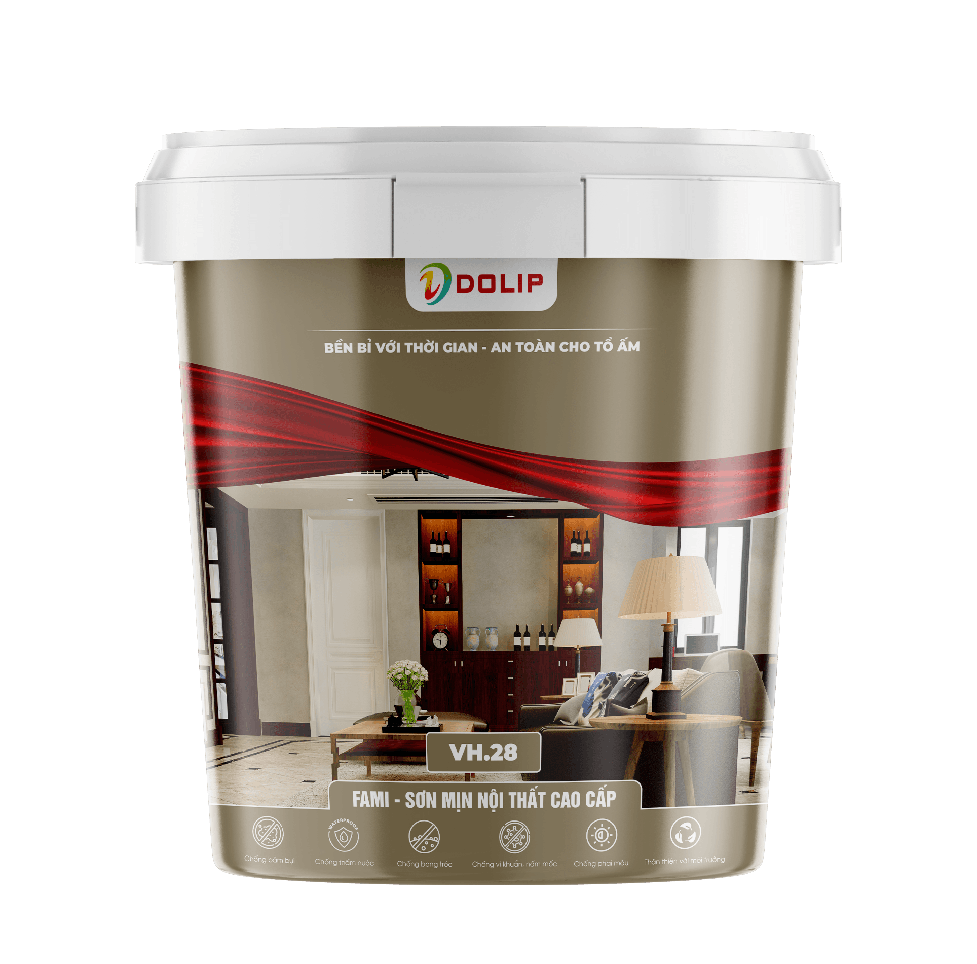Sơn mịn nội thất cao cấp - Fami