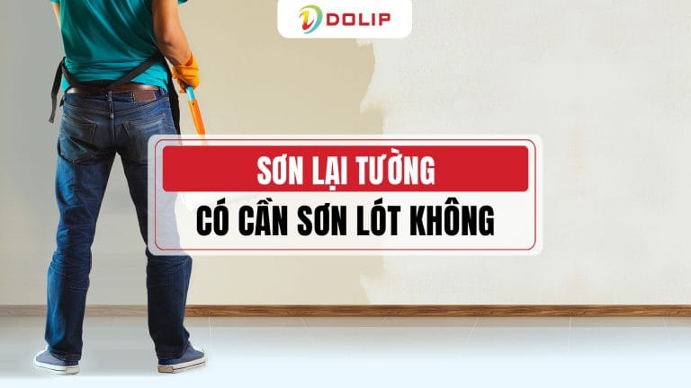 Sơn lại tường có cần sơn lót không?
