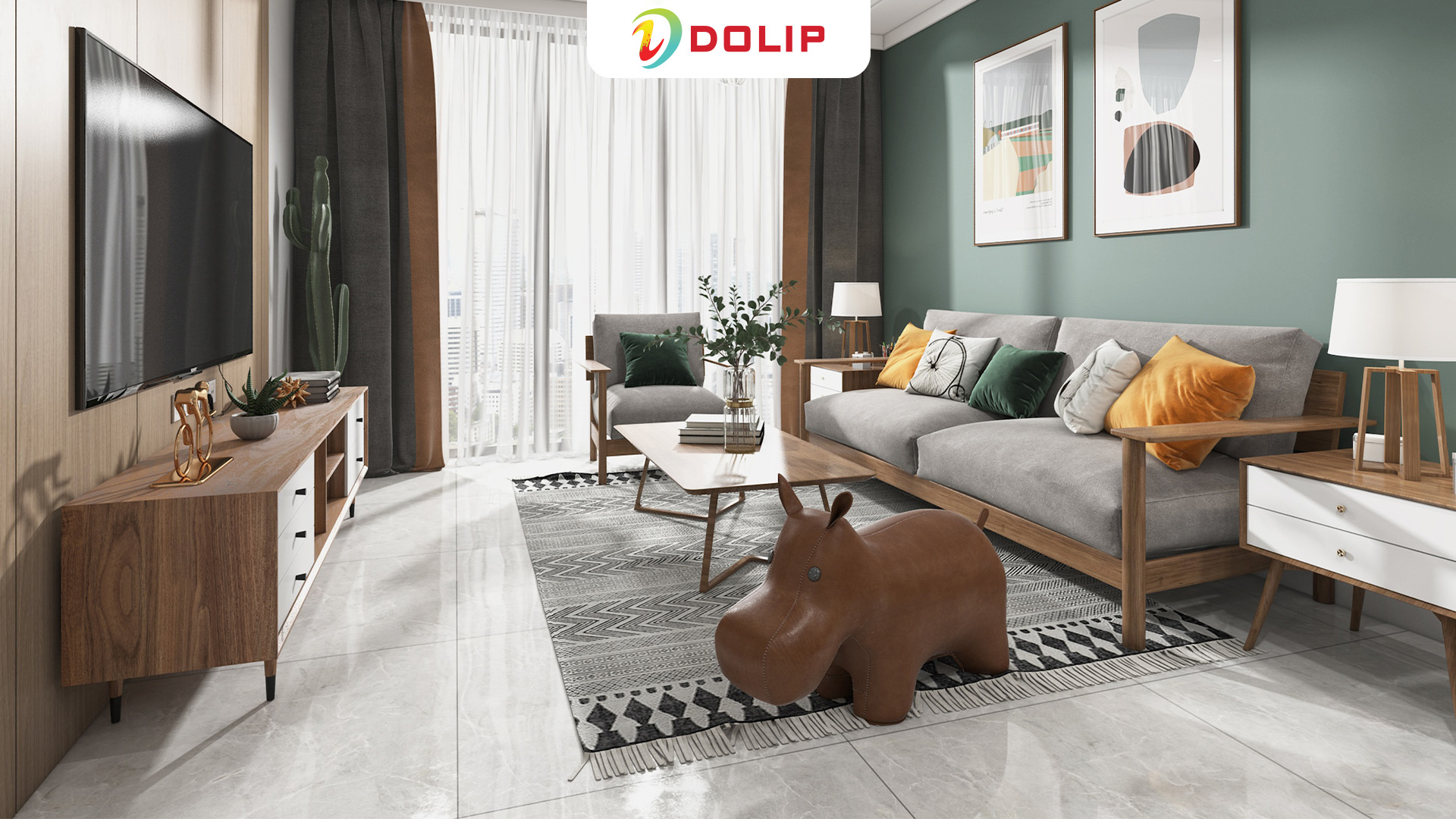 Xi măng trắng là gì? Công dụng và cách sử dụng xi măng trắng chuẩn nhất 3 Khi phối hợp với các màu sắc khác xi măng trắng tạo ra hiệu ứng hình ảnh nổi bật