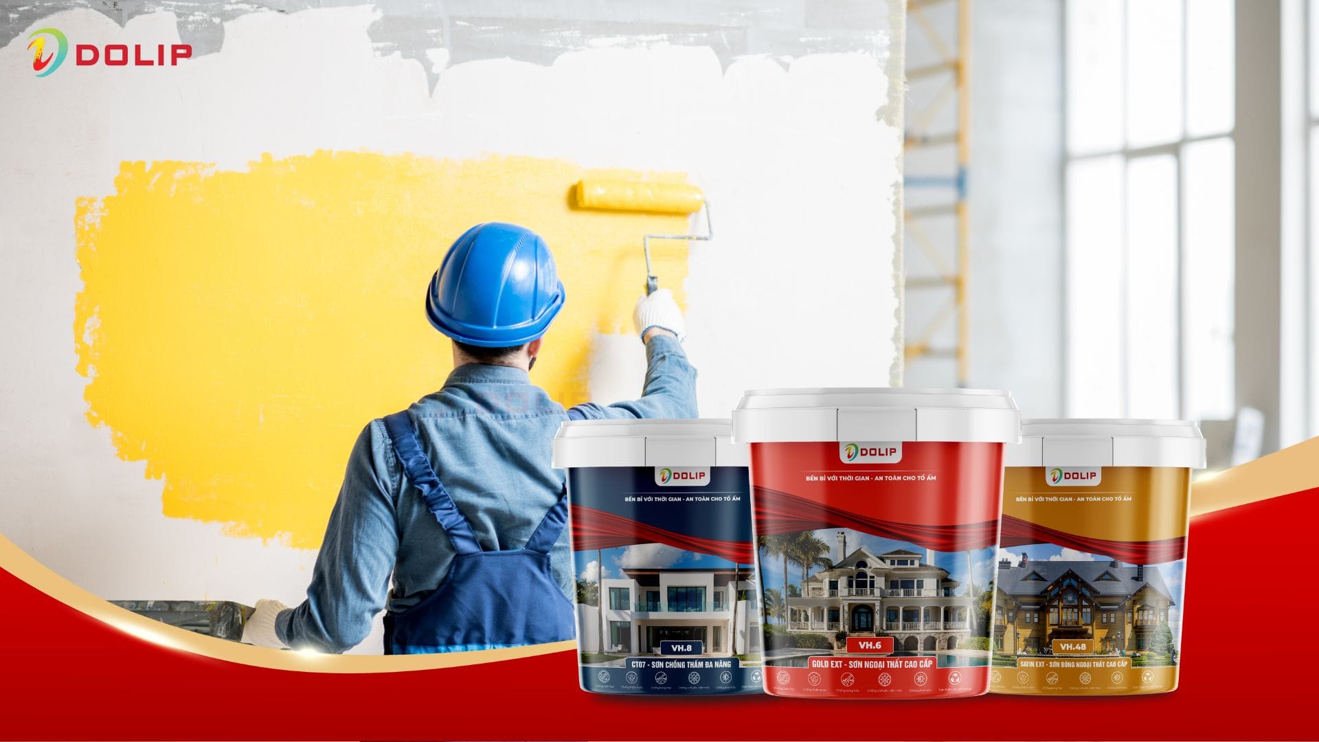 Top 14 dụng cụ sơn nhà phải chuẩn bị trước khi thi công 18 Các loại sơn Dolip