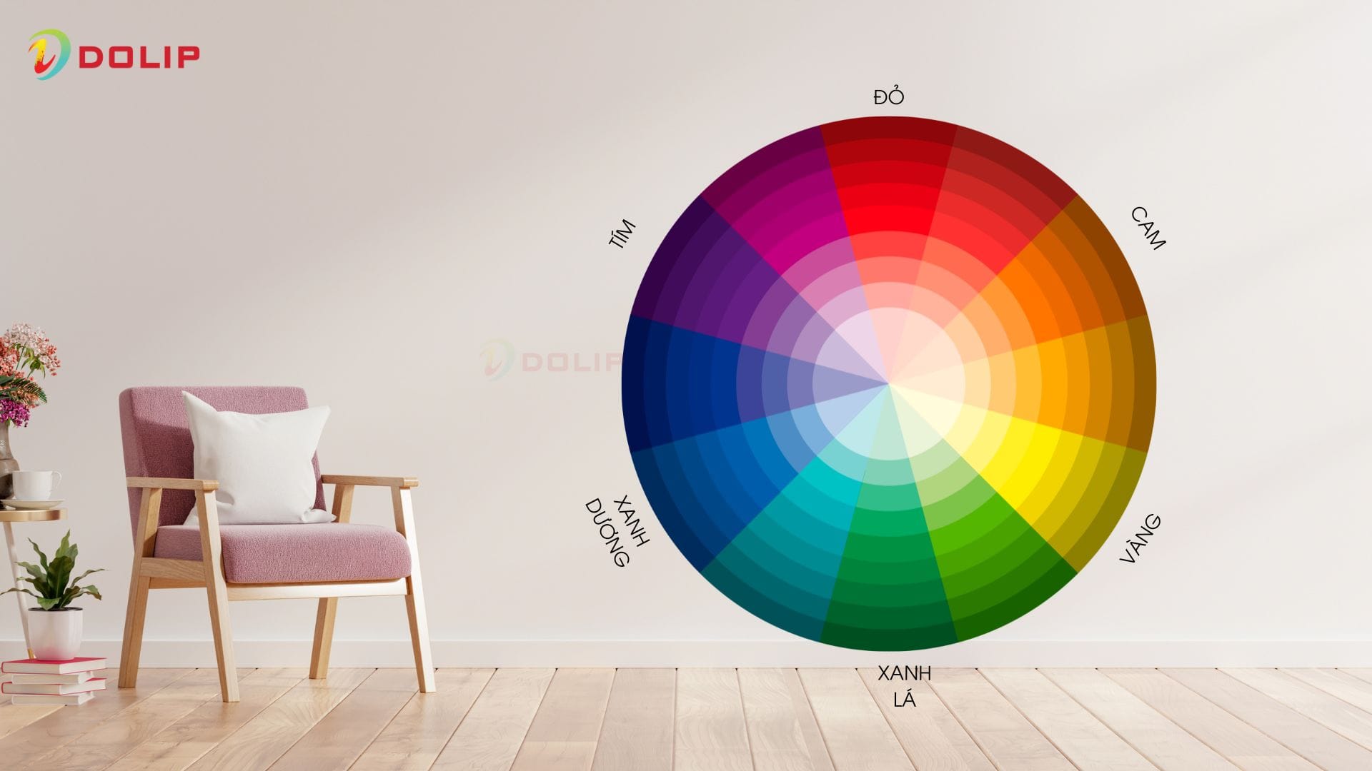 Gợi ý 10+ cách sơn tường 2 màu đẹp mắt, hiện đại, phù hợp mọi không gian 3 Nguyên tắc phối màu cơ bản trong sơn tường