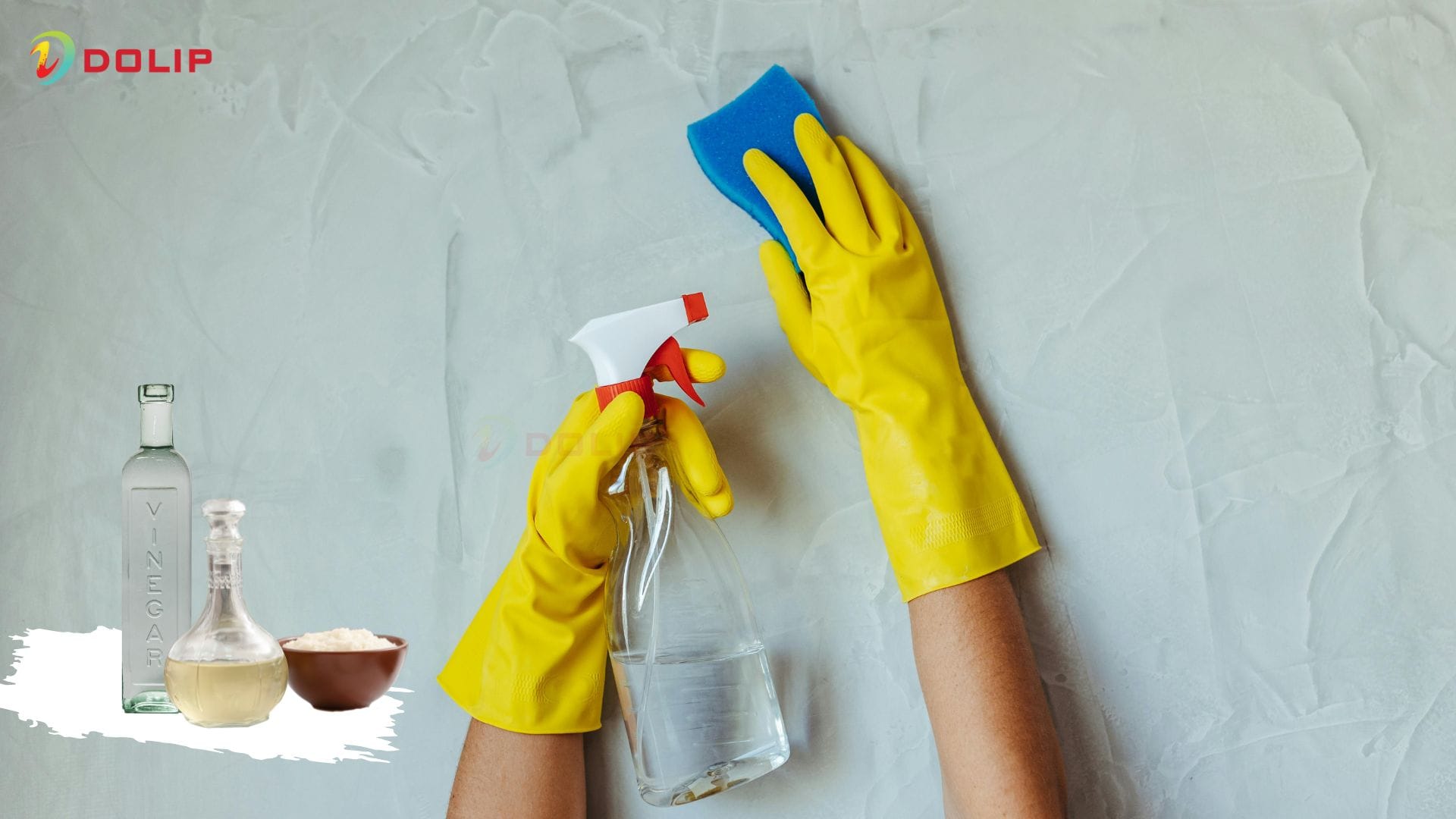15+ Cách tẩy mốc sơn tường nhà hiệu quả - an toàn - đơn giản có thể thực hiện tại nhà 7 Cách tẩy mốc sơn tường nhà dùng giấm trắng