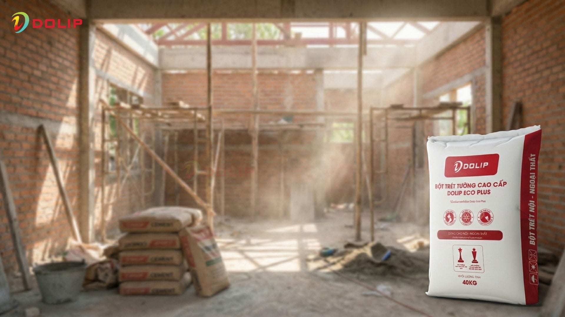 6 Công dụng của bột bả matit - Bí quyết giúp tường đẹp bền gấp 3 lần 2 Bột bả matit